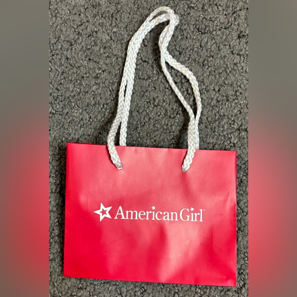American Girl Doll Store Shopping Bag Small 5.5” x 4.25” x 1.5”